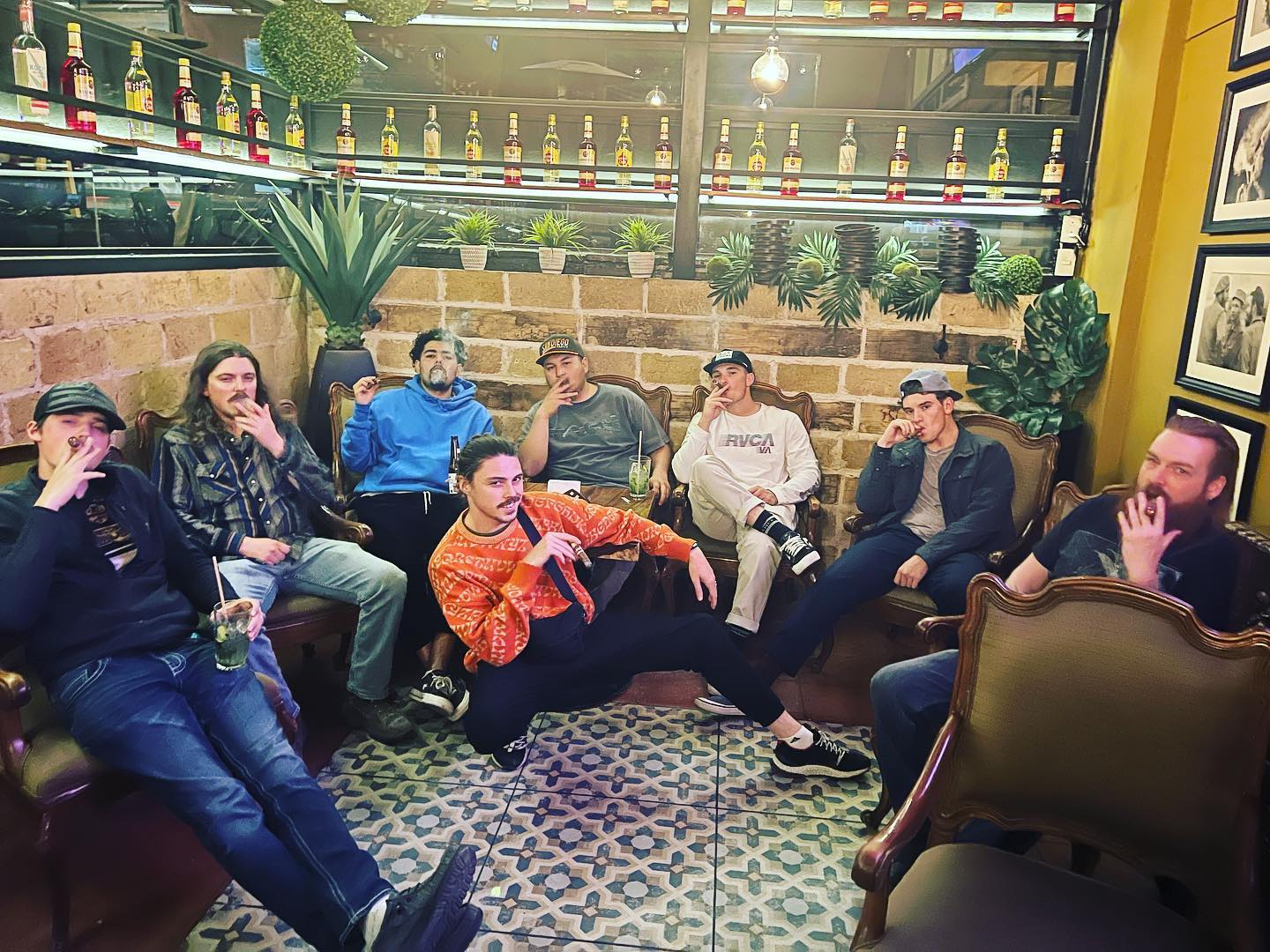 Sales team celebrating together